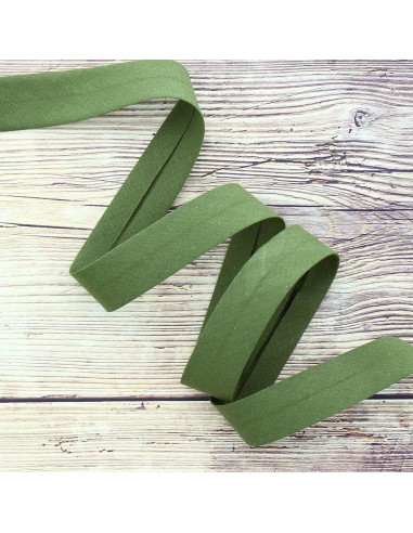 Bies de algodón orgánico - Verde espárrago