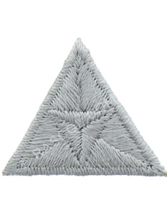 Parche termoadhesivo mosca - Gris
