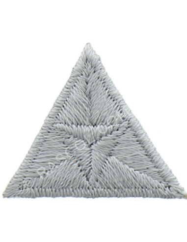 Parche termoadhesivo mosca - Gris