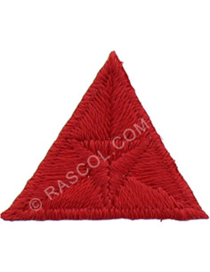 Parche termoadhesivo mosca - Rojo