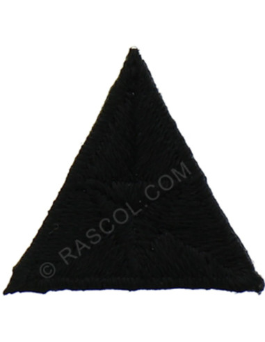 Parche termoadhesivo mosca - Negro
