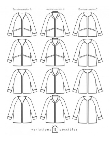 Patrón de chaqueta Absolu - Atelier Scämmit