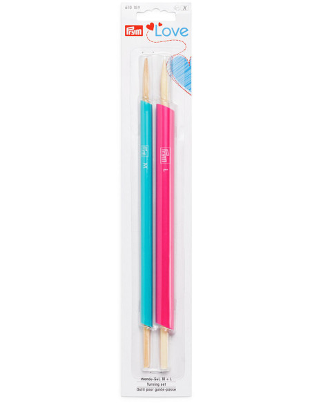 Herramienta para guía-pasa M y L - Fucsia y menta