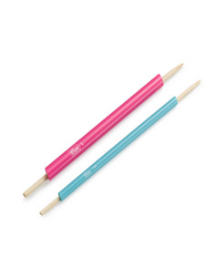 Herramienta para guía-pasa M y L - Fucsia y menta 2