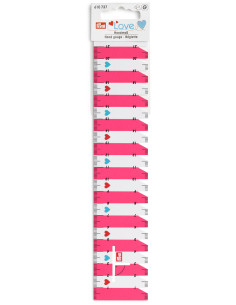 Regla para pliegues y dobladillos - Rosa fucsia