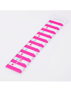 Regla para pliegues y dobladillos - Rosa fucsia 2
