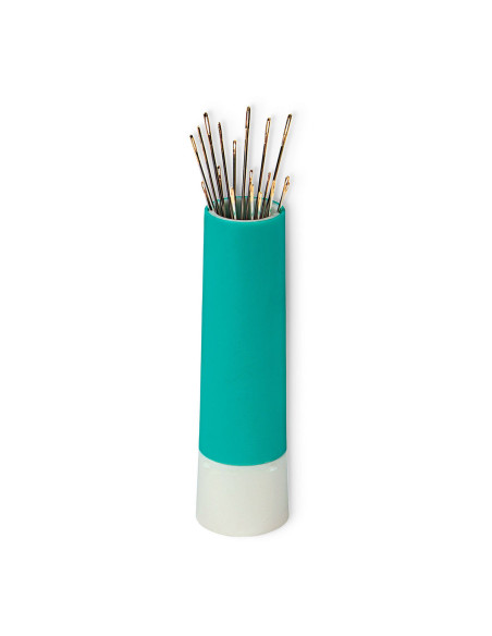 Distribuidor giratorio para alfileres y agujas - Verde menta