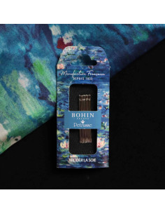 Agujas para bordar seda Edición Especial Petrusse x Bohin 2
