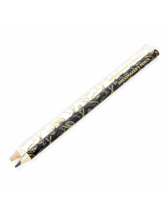 Set de 2 lápices para marcar borrables con agua - Negro y blanco