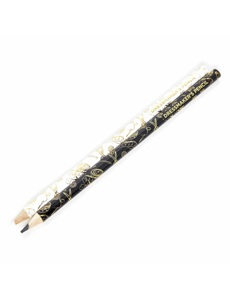 Set de 2 lápices para marcar borrables con agua - Negro y blanco