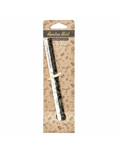Set de 2 lápices para marcar borrables con agua - Negro y blanco