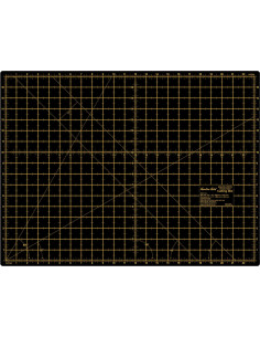 Alfombrilla de corte autorreparable negra 45 x 60 cm 2