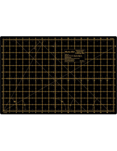 Alfombrilla de corte auto-regenerante negra 30 x 45 cm 2