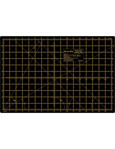 Alfombrilla de corte auto-regenerante negra 30 x 45 cm