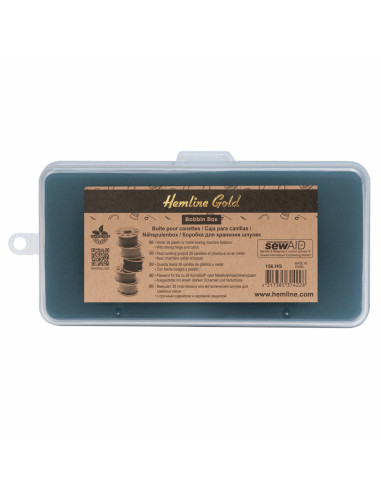 Caja de almacenamiento negra para latas estándar