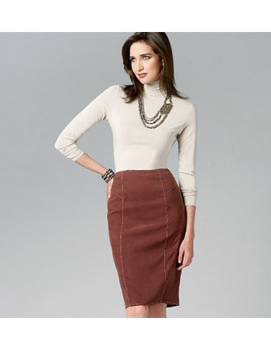 Patrón de falda - Vogue 8750