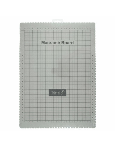 Tabla para macramé de 29,7 x 42 cm