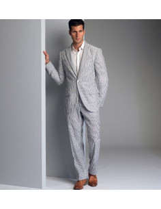 Patrón de chaqueta y pantalón - Vogue 8988