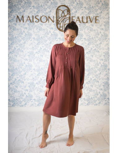 Patrón de vestido, blusa Atlas - Maison Fauve