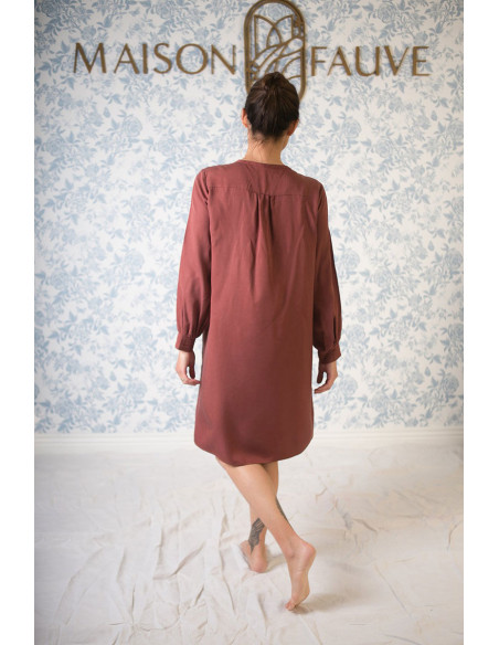 Patrón de vestido, blusa Atlas - Maison Fauve
