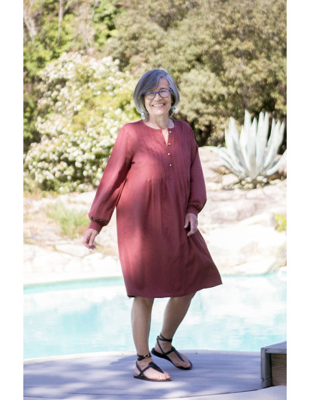 Patrón de vestido, blusa Atlas - Maison Fauve
