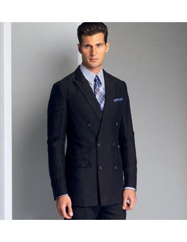 Patrón de chaqueta y pantalón - Vogue 8988