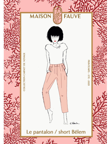 Patrón de pantalón Belem - Maison Fauve