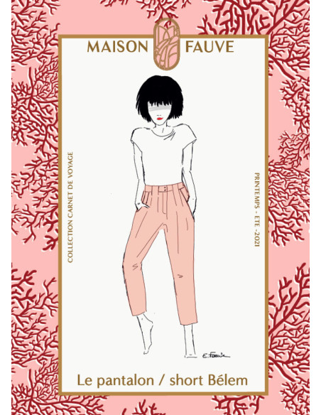 Patrón de pantalón Belem - Maison Fauve
