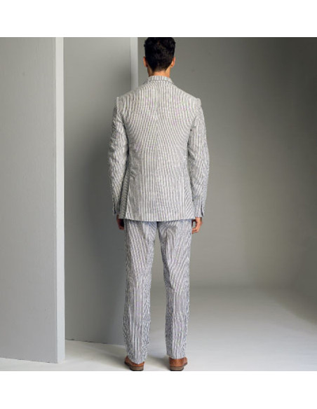 Patrón de chaqueta y pantalón - Vogue 8988