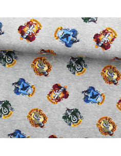 Tejido de punto Harry Potter - Escudos