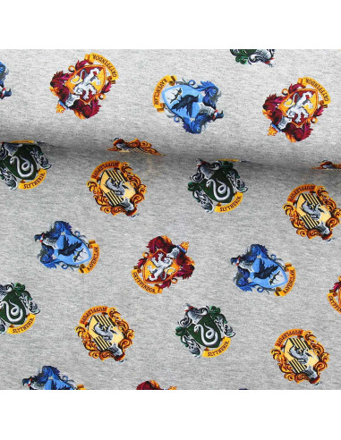 Tejido de punto Harry Potter - Escudos