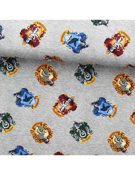 Tejido de punto Harry Potter - Escudos