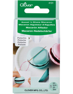 Afilador de agujas y porta agujas - Pistacho