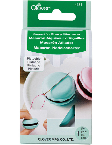 Afilador de agujas y porta agujas - Pistacho