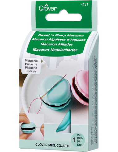 Afilador de agujas y porta agujas - Pistacho
