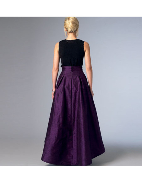 Patrón de falda - Vogue 8980