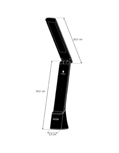 Lámpara portátil recargable Smart Go Daylight