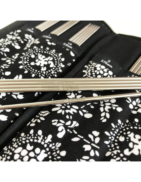Kit de agujas de doble punta de metal ChiaoGoo