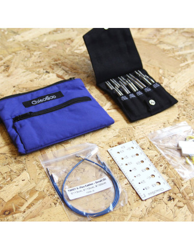 Kit de agujas circulares cortas Shorties Small ChiaoGoo