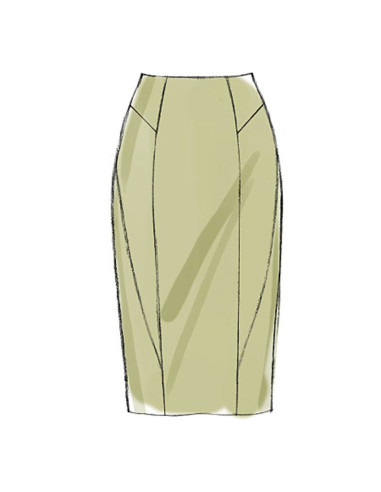 Patrón de falda - Vogue 8750