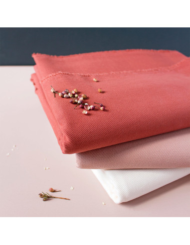 Tejido gabardina de algodón Chestnut - Atelier Brunette