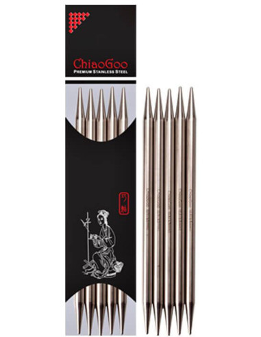 Agujas de doble punta de metal ChiaoGoo