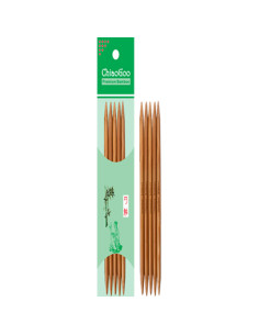 Agujas de doble punta de bambú ChiaoGoo