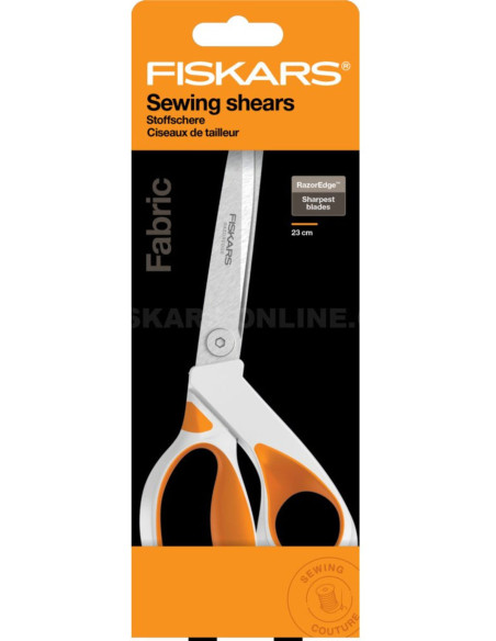 Tijeras de sastre Fiskars RazorEdge Softgrip® 23 cm