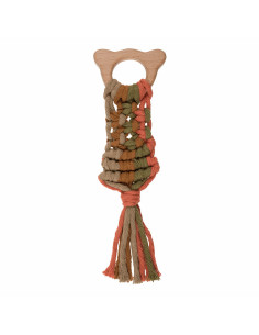 Anillo de dentición de madera - Cabeza de osito 2
