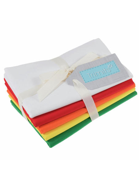 Lote de 5 cupones Fat Quarter - Primavera