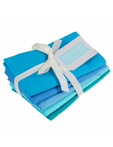 Lote de 5 cupones Fat Quarter - Seaside