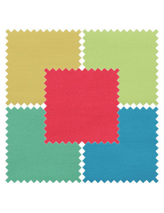 Lote de 5 cupones Fat Quarter - Brights 2