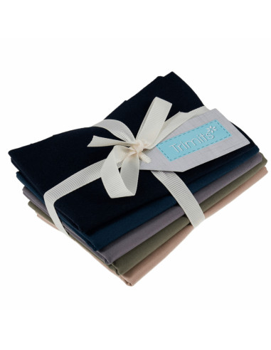 Lote de 5 cupones Fat Quarter - Otoño