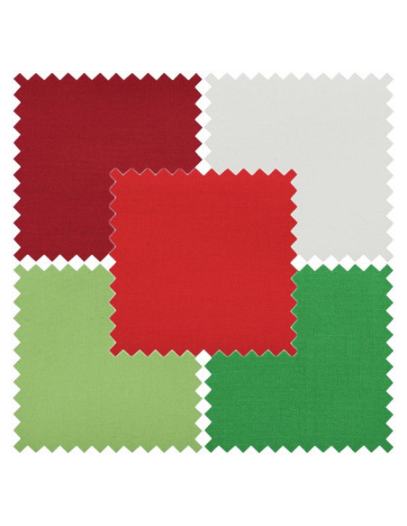 Lote de 5 cupones Fat Quarter - Festivo